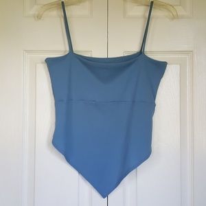 LA Movers Crop Top Blue